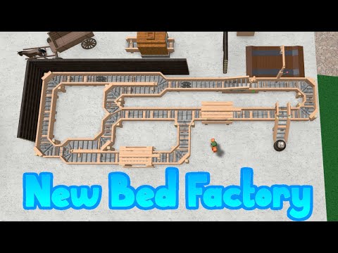Improved Bed Factory Roblox Factory Town Tycoon Youtube - youtube factory tycoon roblox paperblog