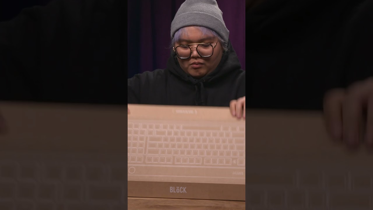 Lofree Block Keyboard and Mouse Unboxing #shorts