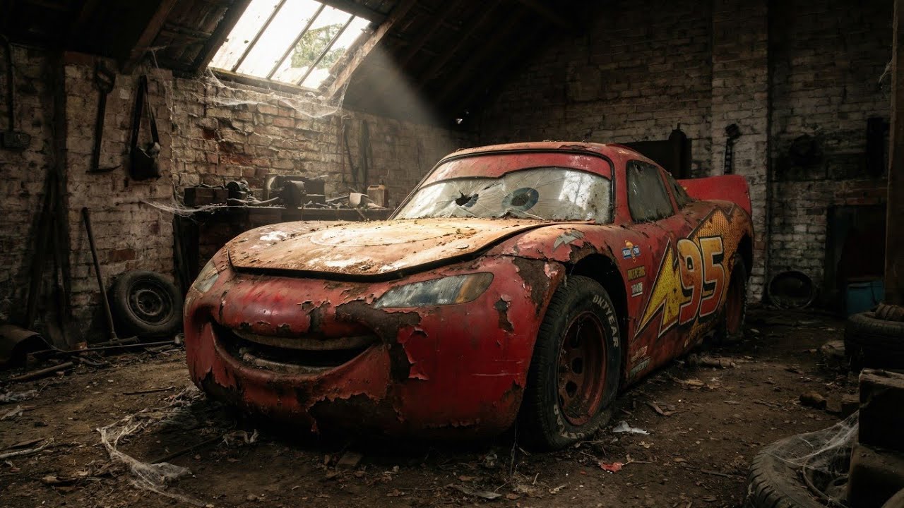 I Found Abandoned Lightning McQueen in Real Life! 💔