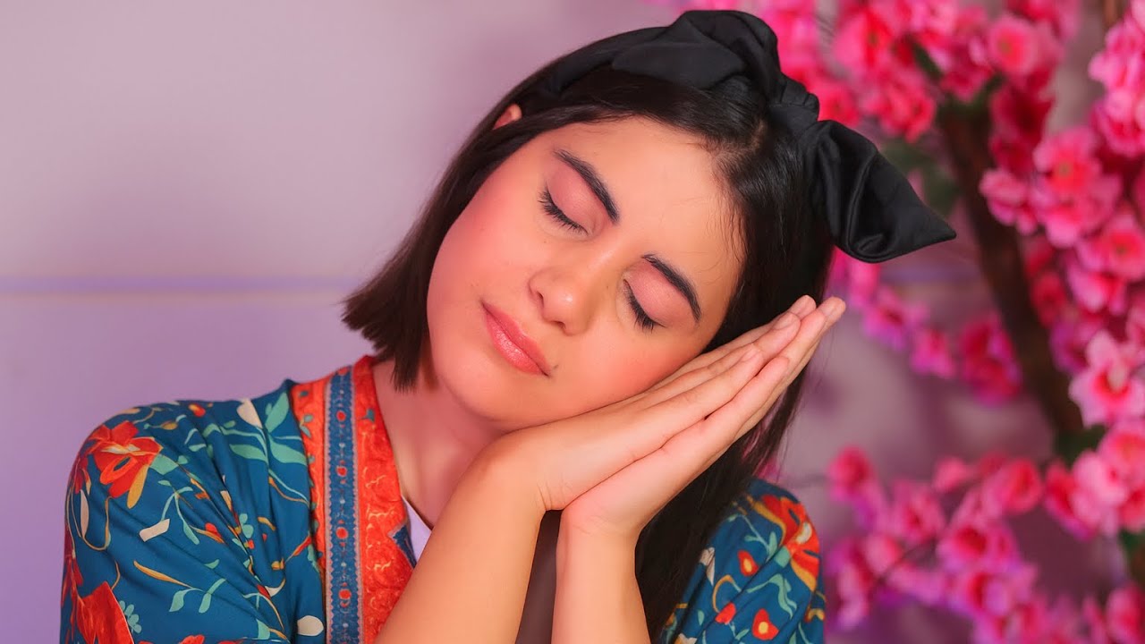 لا تخافي أنا هون جنبك لتنامي اي اس ام ار الأخت الحنونة