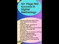 On-Page SEO Secrets: Rank Higher with These Essential Optimization Tips!