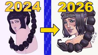 How I improved at art