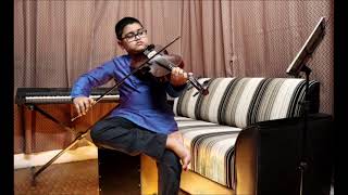 Aamaro porano jaha chay: violin cover by Mahiruha