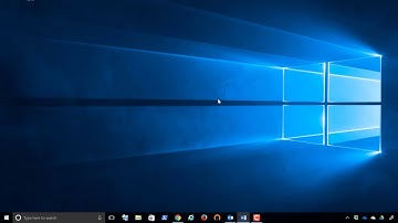 Opening Microsoft Word 2016 and Saving a Document