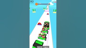 Assemble Run 3D Game - Satisfying iPhone 13 Mobile Game #level1 #sdgamer