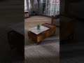 Espresso Center Table | Luxury Modern Coffee Table for Stylish Home Living Room