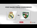 Post-game Press Conference | Real Madrid - Zalgiris Kaunas | EuroLeague