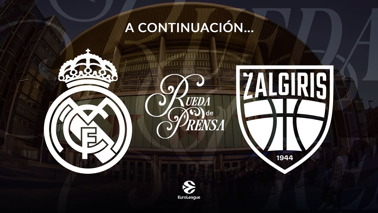 Post-game Press Conference | Real Madrid - Zalgiris Kaunas | EuroLeague