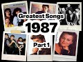 Greatest Songs Of 1987 Part 1 Greatest Songs Of 1987 Part 1