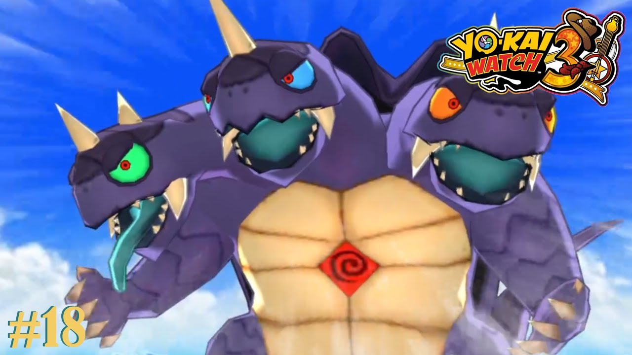Its Godzilla's cousin: Yo-kai Watch 3 Part 18