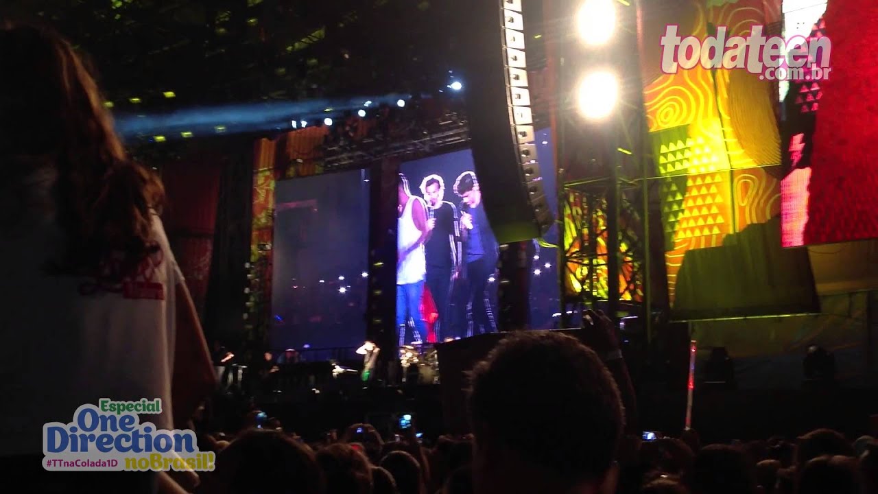 Show One Direction Rio de Janeiro RJ - Samba e perguntas de fãs! - YouTube