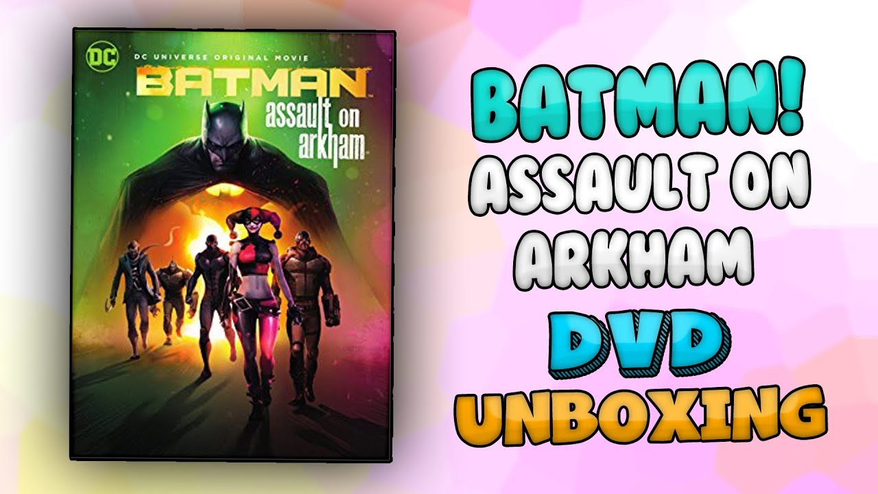 Batman: Assault on Arkham DVD | UNBOXING - YouTube