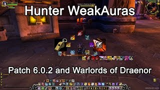Hunter WeakAuras Patch 6.0.2 and Warlords of Draenor