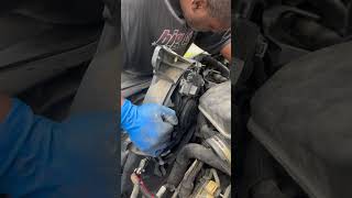 Installing the cooling fan on the 08 Ford edge 3.5 L