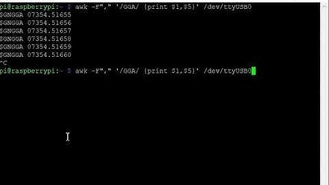 GPS Interface with Raspberry Pi