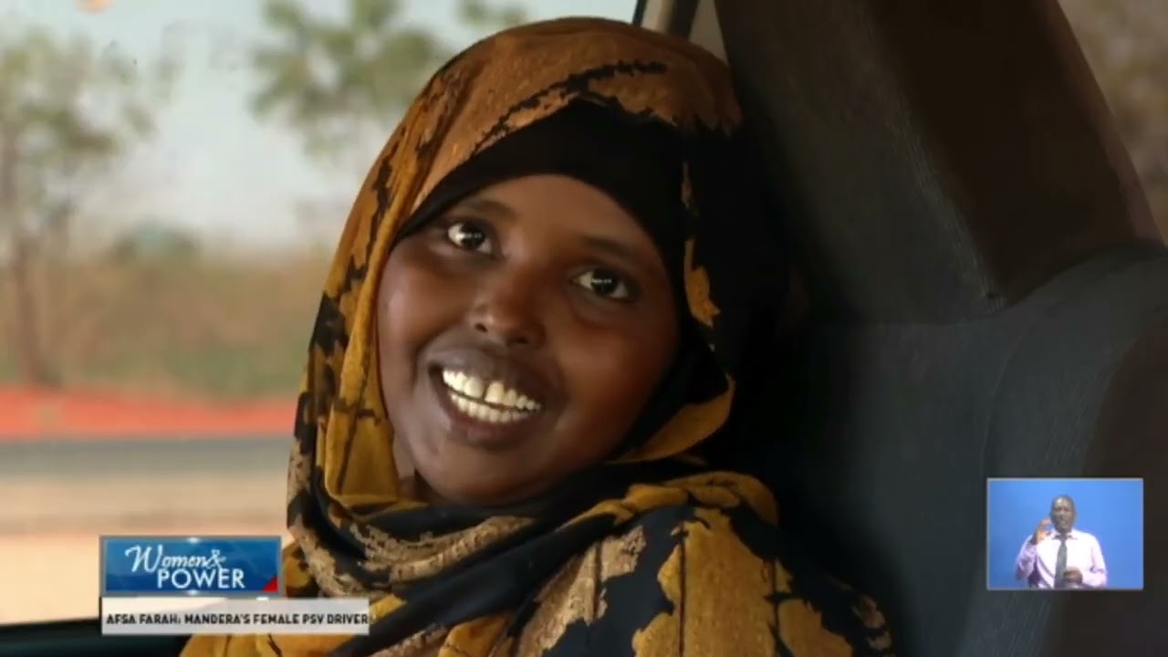 Women and Power | Meet Afsa Farah, the only female public service vehicle driver in Mandera