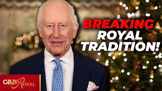 King Charles BREAKS Royal Tradition in Christmas Speech! - 'Deliberate!'