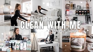 WHOLE HOUSE CLEAN WITH ME: Extreme Cleaning Motivation/Organisation + De-Clutter 
