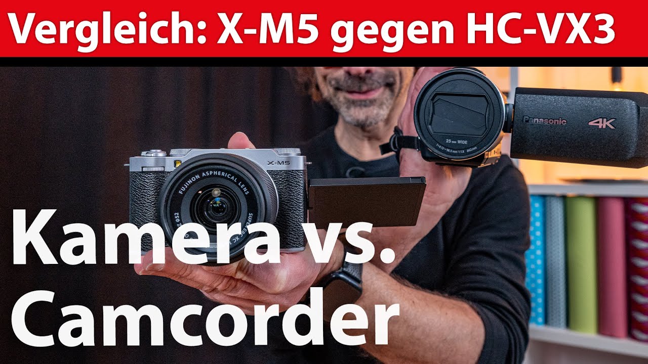Camcorder versus filmende Systemkamera: Welche Kamera filmt für unter 1000 Euro besser?