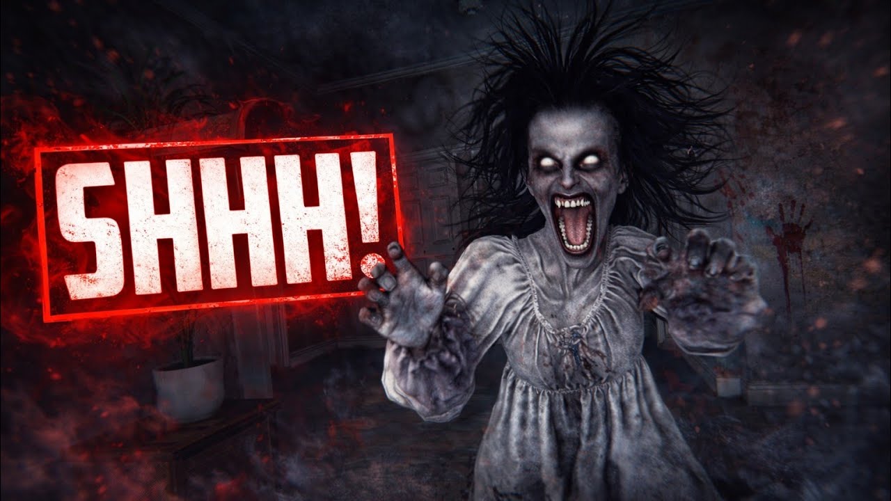 THIS GAME HEARS YOUR EVERY SOUND AND PUNISHES YOU | SHHH NEW HORROR GAME