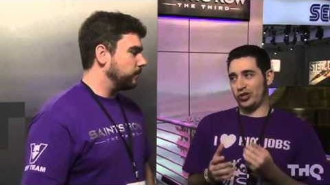 Saints Row The Third E3 2011 Drew Holmes Video Interview2610