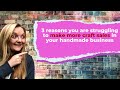 3 reasons youre struggling to sell crafts in your handmade business