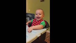 Baby Ro laughing 2017