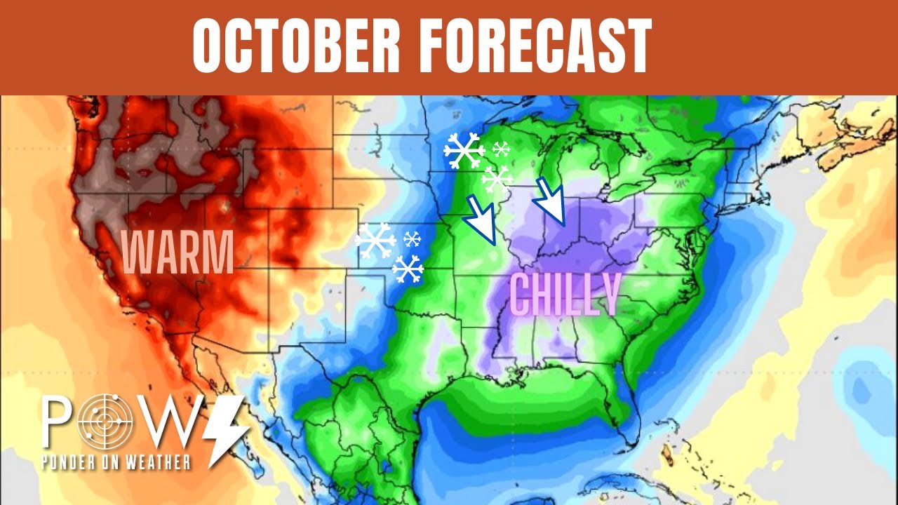 October Forecast POW Weather Channel YouTube