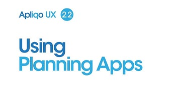 Better TM1 User Experience — Using Planning Apps in Apliqo UX