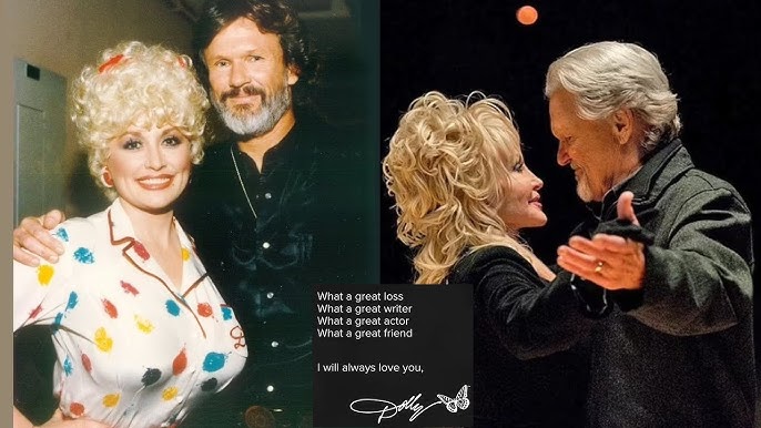 Dolly Parton Mourns Great Loss Of Kris Kristofferson With A Touching  Tribute: I Will Always Love You - YouTube