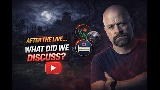 Answering Conjuring questions, After surgery update, taking calls.
Being open on things. Taking your calls. Answering questions. Hanging out. Answering Conjuring questions, After surgery update, taking calls.