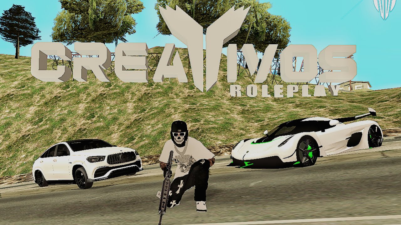 Mostrando la City de Creativos Rp y terminamos en Bobo con los policías ...