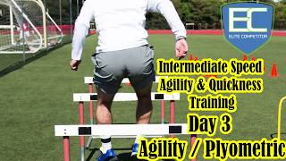 Intermediate Speed Agility & Quickness | Day 3 | Agility & Plyometric Drills