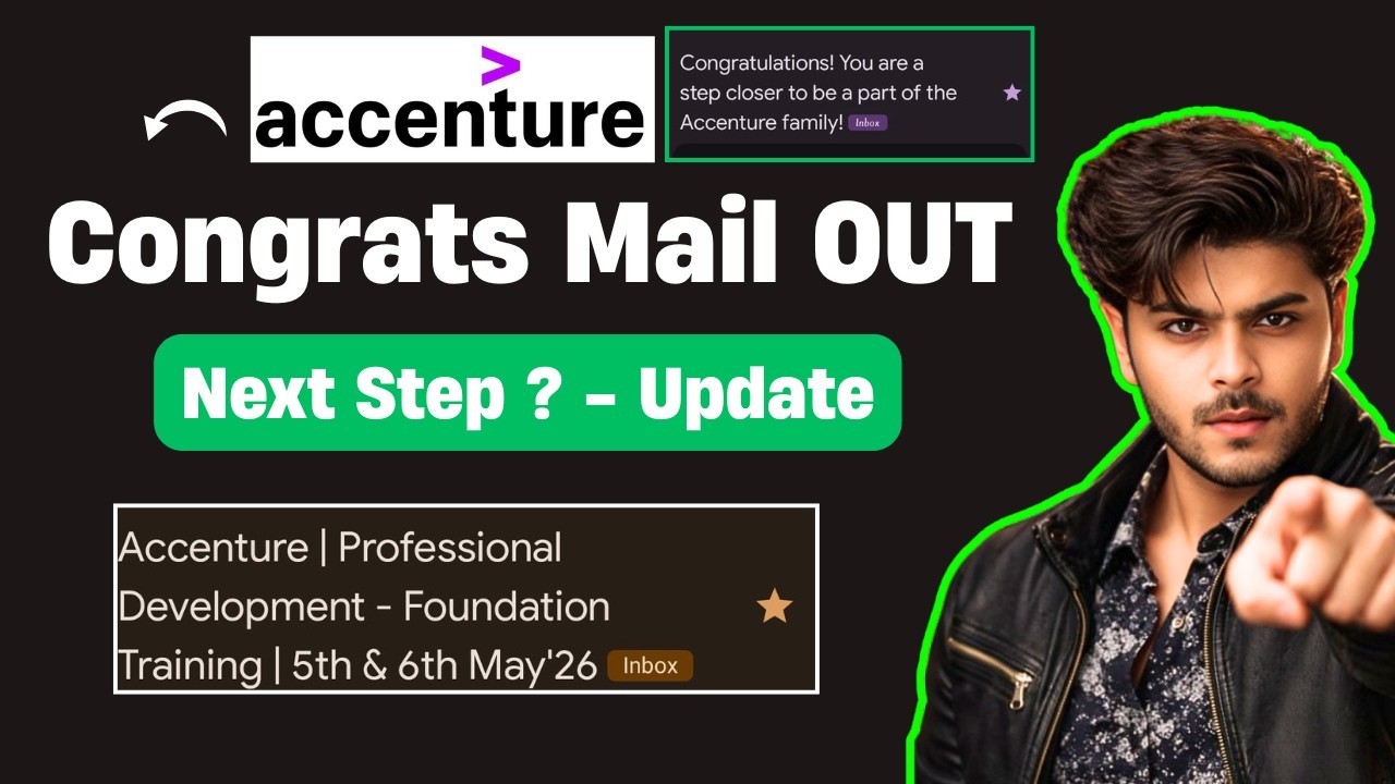 🔥Accenture MASS Congrats Mail Out | accenture phase 2 results ...