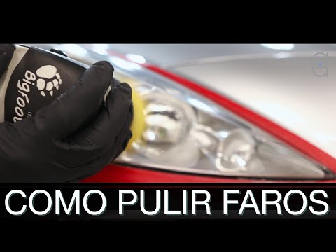 COMO PULIR FAROS en cualquier auto - TODOS LOS PASOS en un solo video - Amarante Detailing 2021