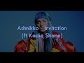 Ashnikko Invitation Ft Kodie Shane Lyrics Ashnikko Invitation Ft Kodie Shane Lyrics