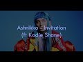 Ashnikko - Invitation (ft Kodie Shane) lyrics