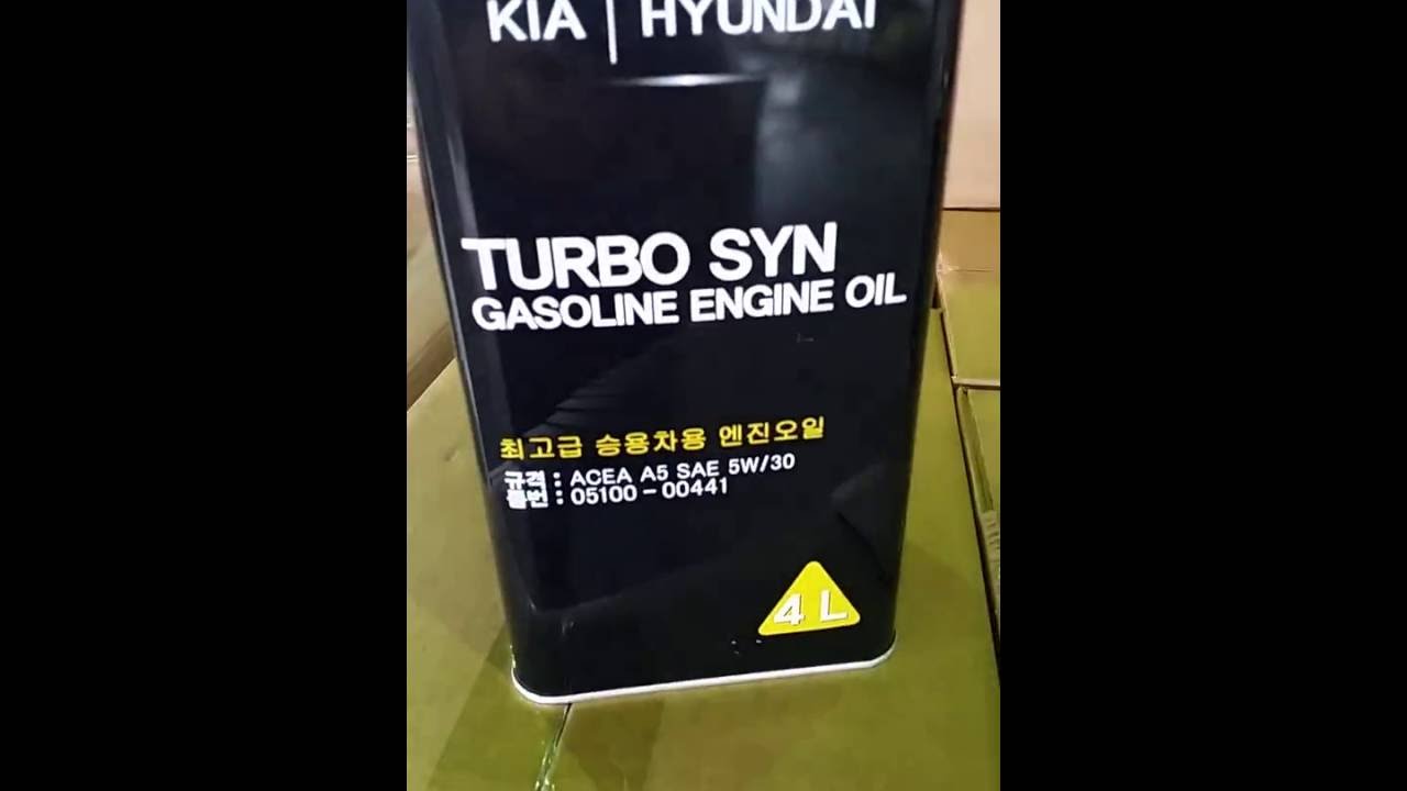 Масло kia дизель