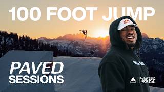 A 100 Foot Snowboard Jump at Mammoth! PAVED Sessions