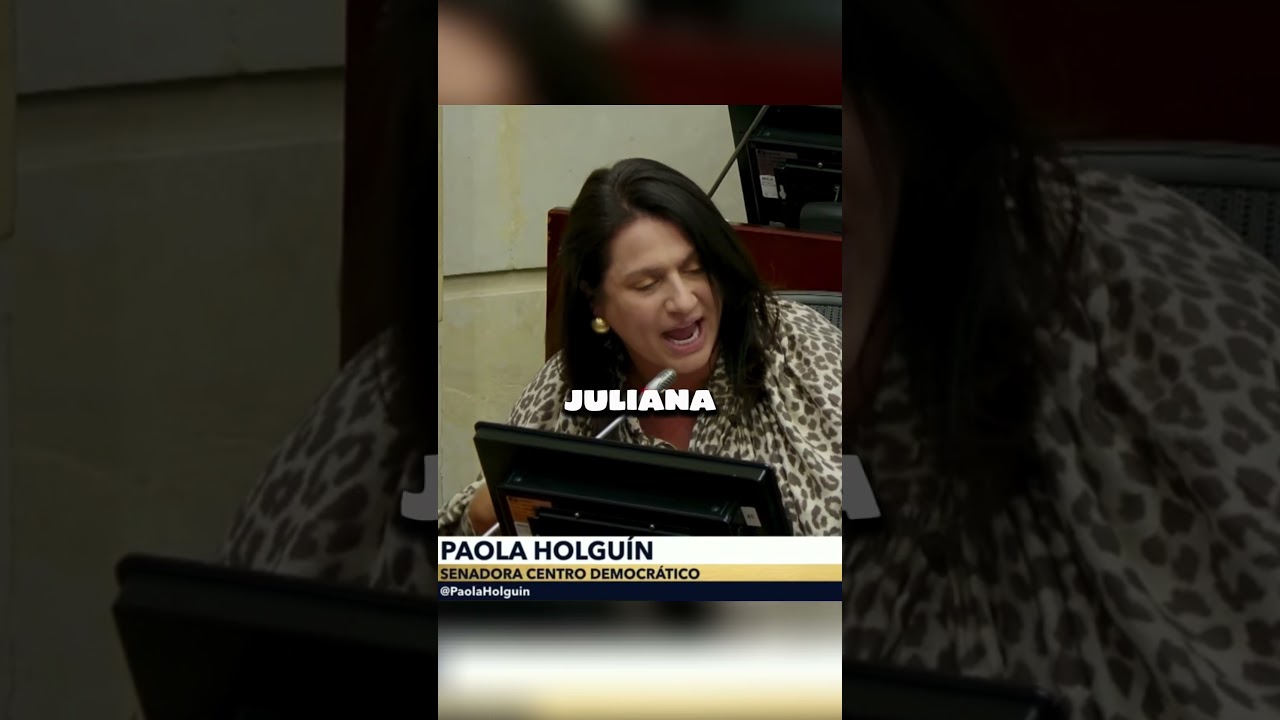 Paola Holguín le canta la tabla a Petro! #FueraPetro #paolaholguin