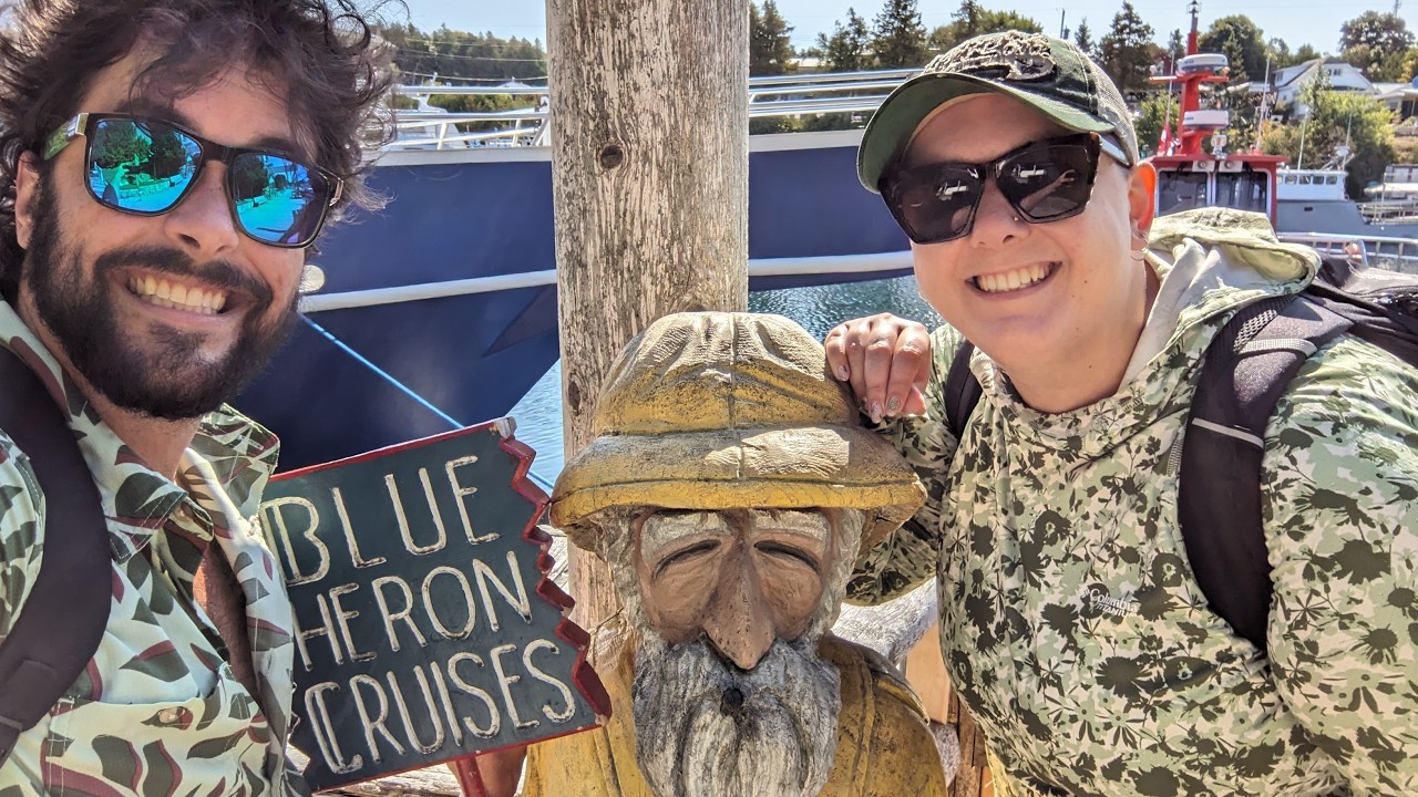 Tobermory and the Blue Heron