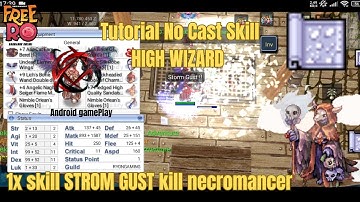 BUILD HIGH WIZARD NO CAST SKILL AND KILL NECROMANCER. FREERO RAGNAROK PRE-RENEWAL