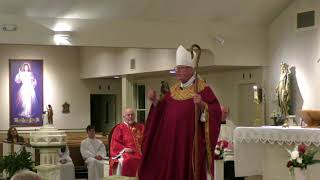 Confirmation Mass 2021 With Bishop Byrne