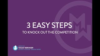 3 Easy Steps to Knock out the Competition with MerchantWords