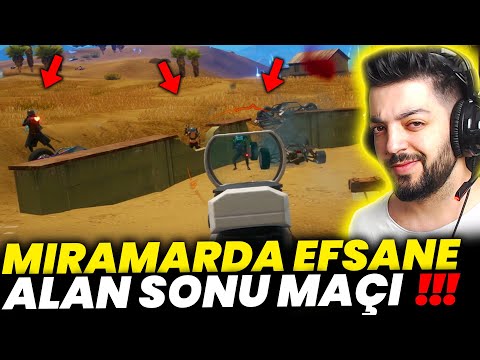 MIRAMARDA EFSANE TURNUVA SON ALAN FIGHTI !! PUBG Mobile