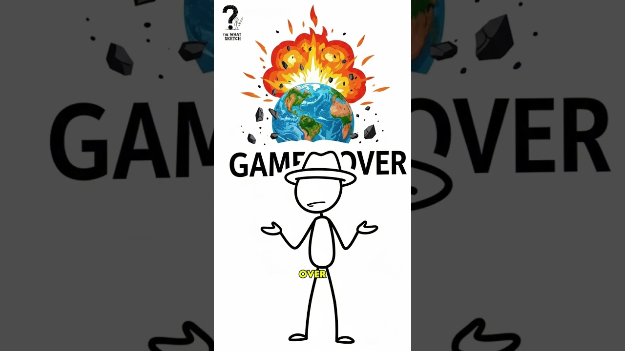 What If Two Planets Collided Near Earth?