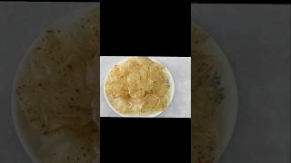 Aloo Papad 😋 | Crispy Aloo Snack🔥 #recipe #food #ytshorts #cooking #quickrecipe