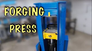 HOW TO BUILD A HYDRAULIC PRESS - FORGING PRESS