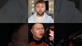 This looks so spicy 🌶️🥵!! #shorts #reaction #satisfying