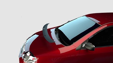 car wiper, wiper simulation, Wiper animation, Toyota wiper